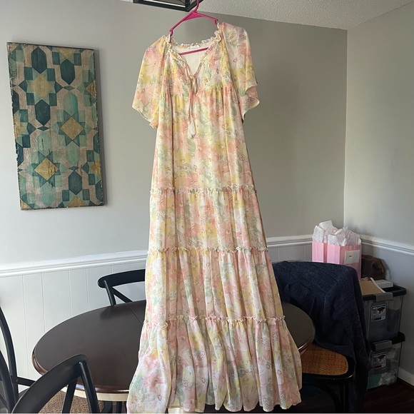 Coco Mcall Piece of Peony Maxi Dress - Picture 5 of 6